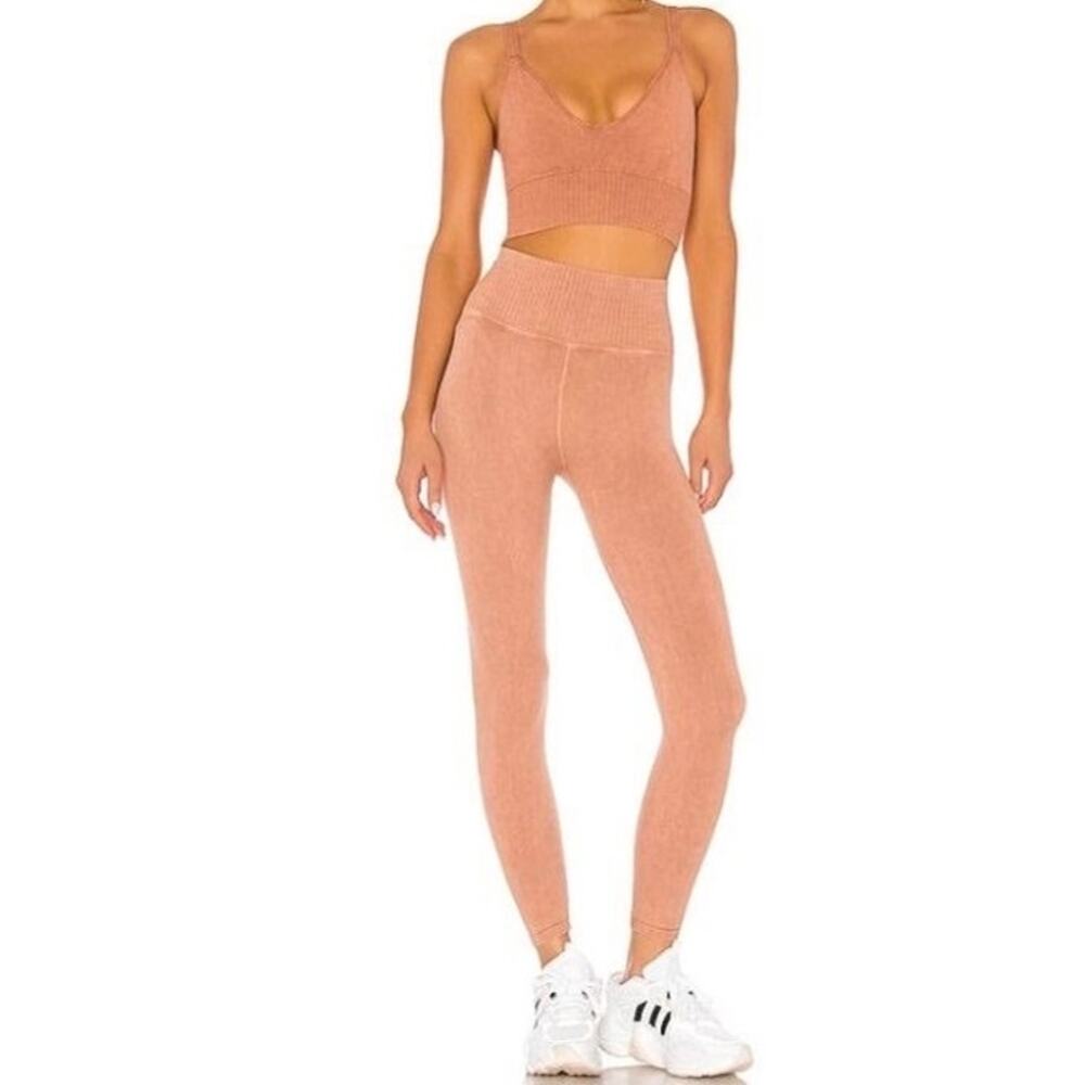 FREE PEOPLE Movement Good Karma Leggings Desert Dune XS/S